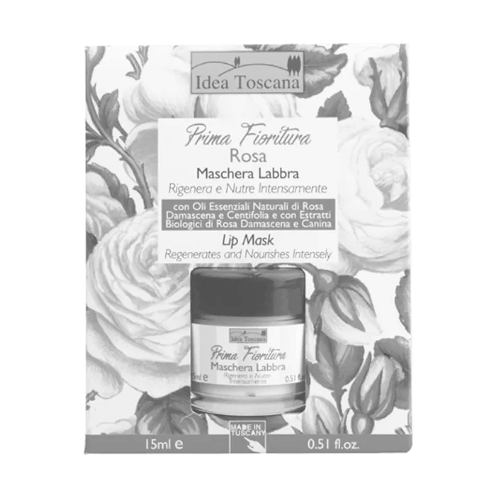 Prima Fioritura Růžová maska na rty 15ml